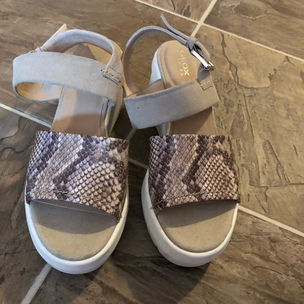 Geox leather sandals